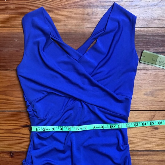 Nicole Miller Royal Blue Gown, NWT
